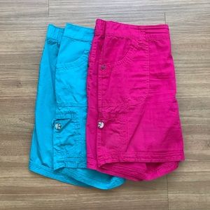 Two pairs of White Stag Bermuda shorts